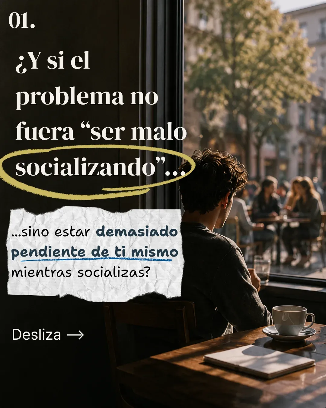 Portada del recurso: Ansiedad social y foco interno
