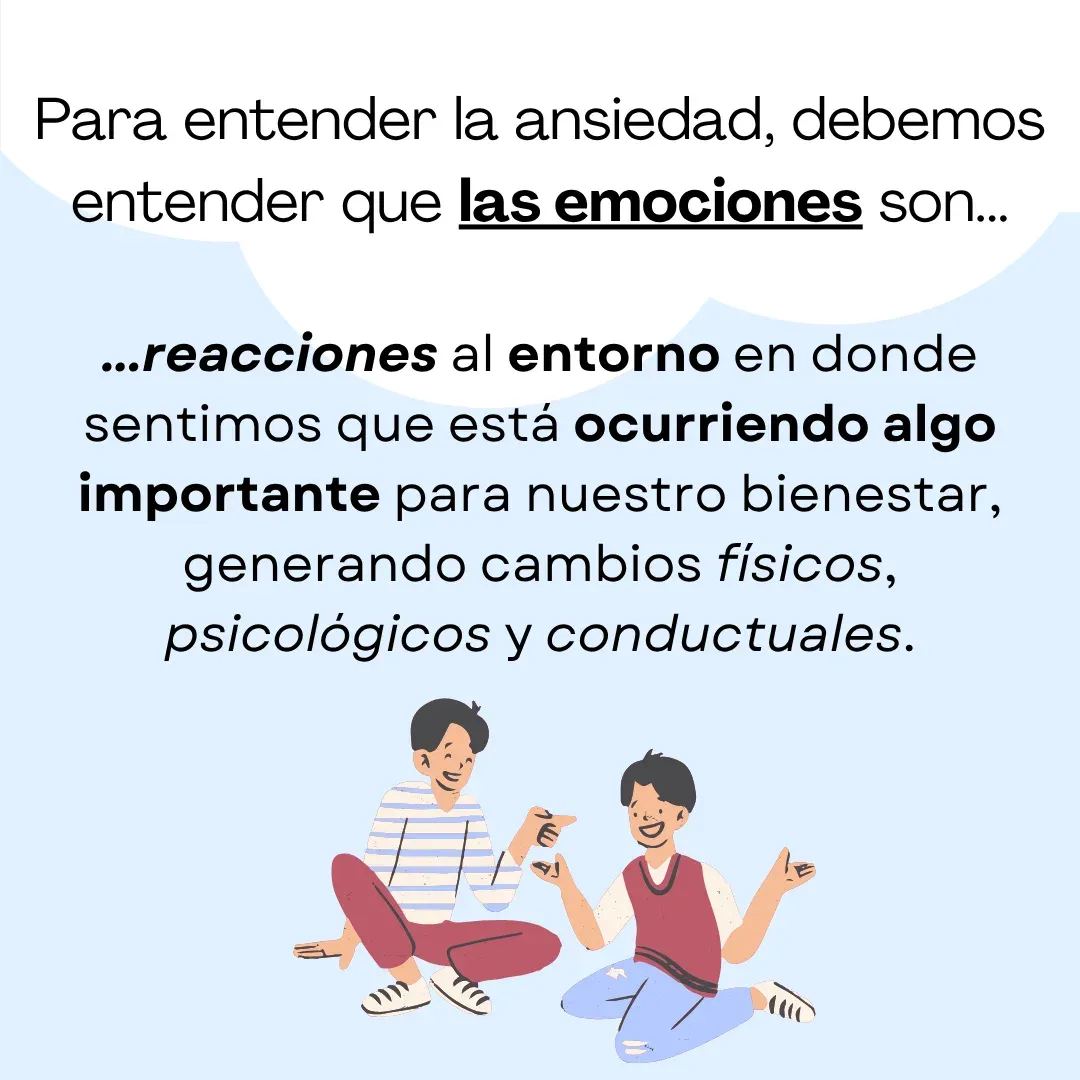 Lámina 2: Las emociones son reacciones al entorno