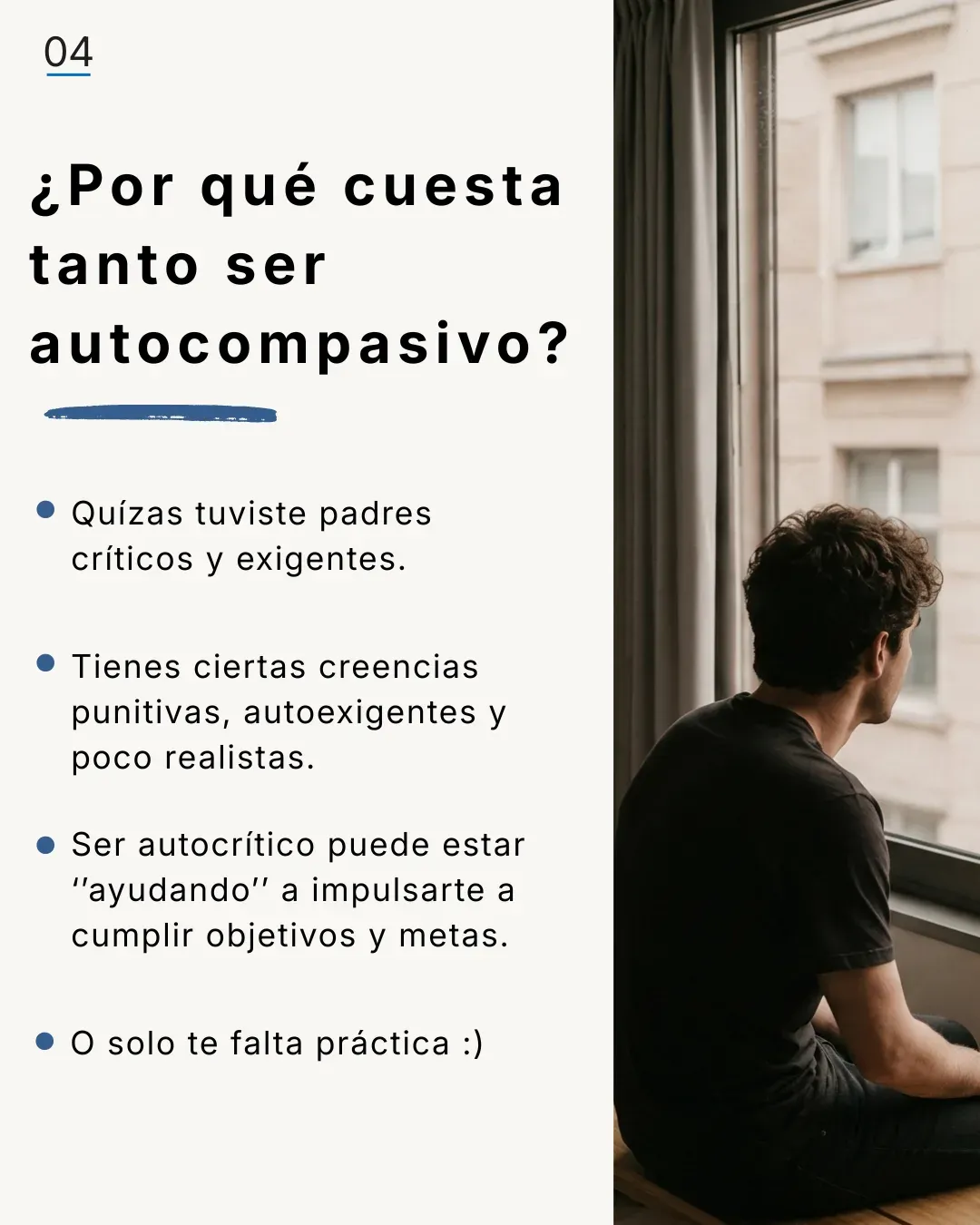 Lámina 4: ¿Por qué cuesta tanto ser autocompasivo?