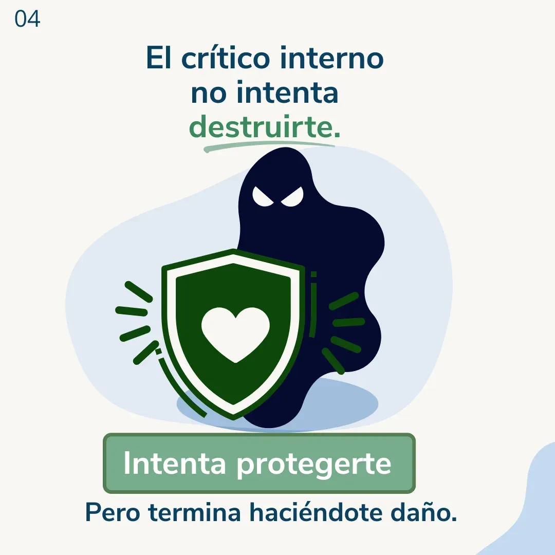 Lámina 4: No intenta destruirte