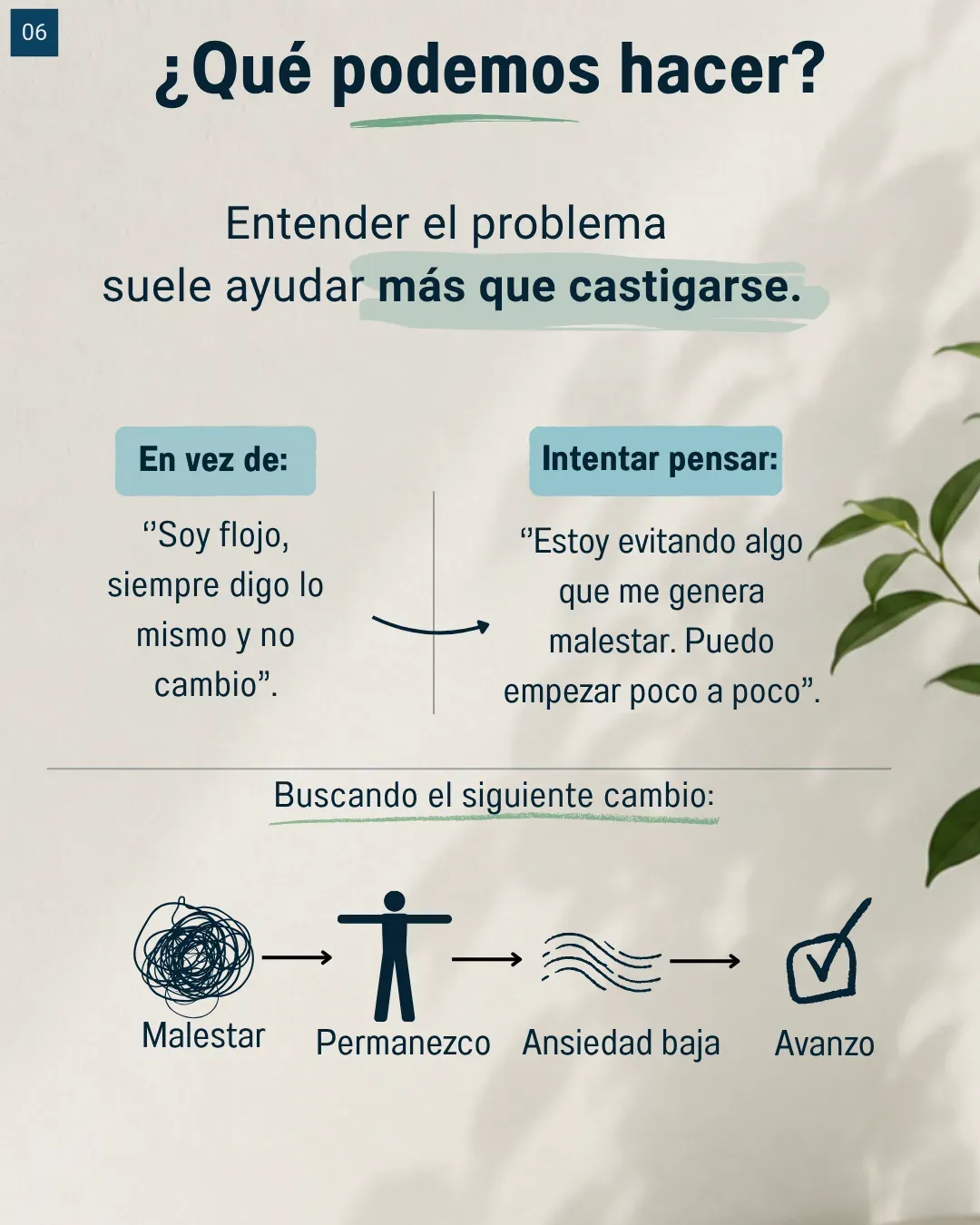 Lámina 6: ¿Qué podemos hacer?